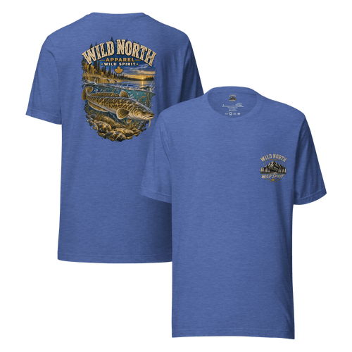 #wild_north_apparelBurbot After Sundown - Unisex t-shirt - Wild North Apparel™#canadian_outdoor_wildlife_inspired_clothing#