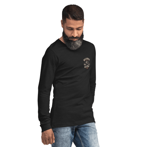 #wild_north_apparelCoastal Angler Chinook Pursuit - Unisex Long Sleeve Tee - Wild North Apparel™#canadian_outdoor_wildlife_inspired_clothing#