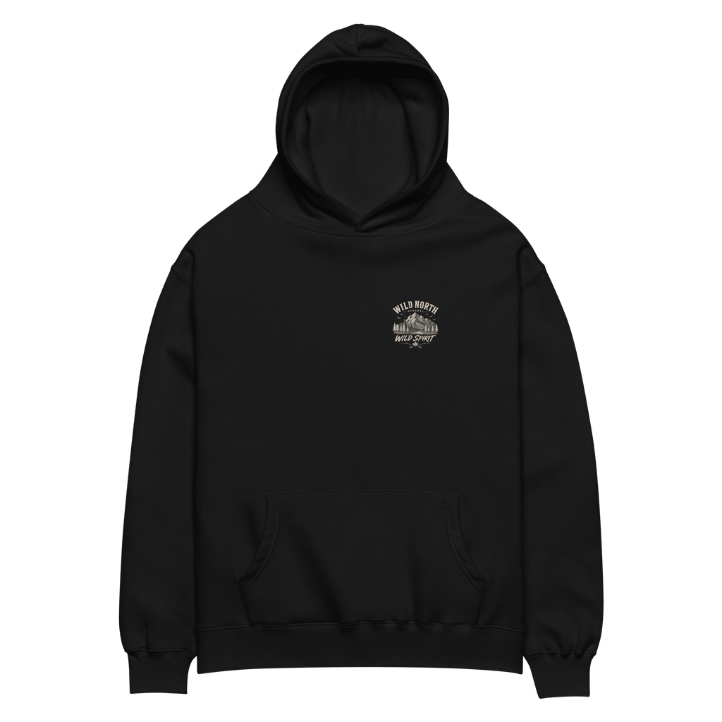 #wild_north_apparelCoastal Angler Chinook Pursuit -Unisex Oversized Hoodie - Wild North Apparel#canadian_outdoor_wildlife_inspired_clothing#