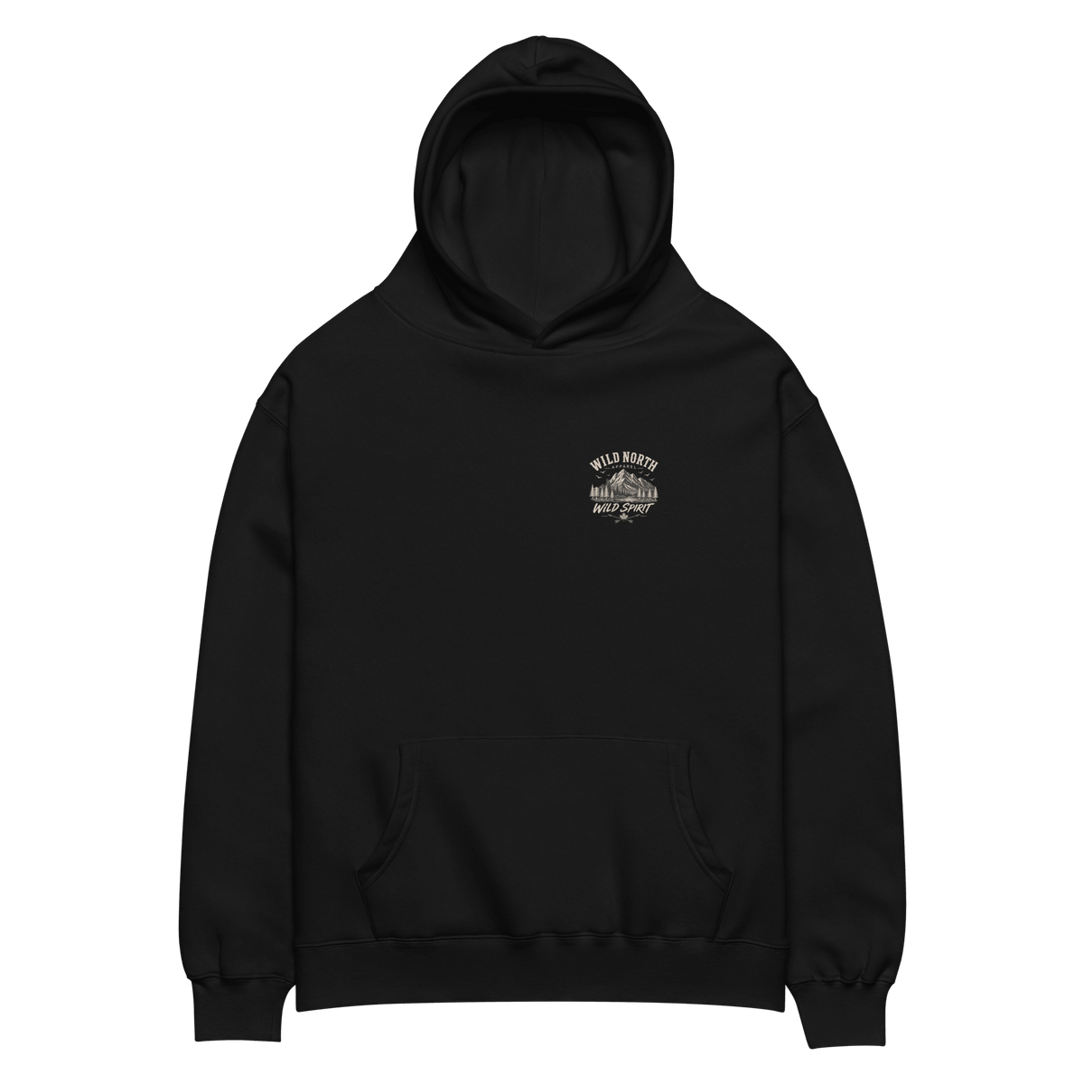 #wild_north_apparelCoastal Angler Chinook Pursuit -Unisex Oversized Hoodie - Wild North Apparel#canadian_outdoor_wildlife_inspired_clothing#