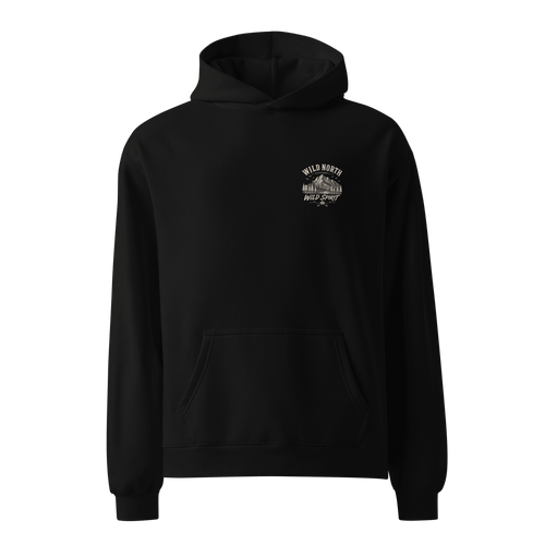 #wild_north_apparelCoastal Angler Chinook Pursuit -Unisex Oversized Hoodie - Wild North Apparel#canadian_outdoor_wildlife_inspired_clothing#