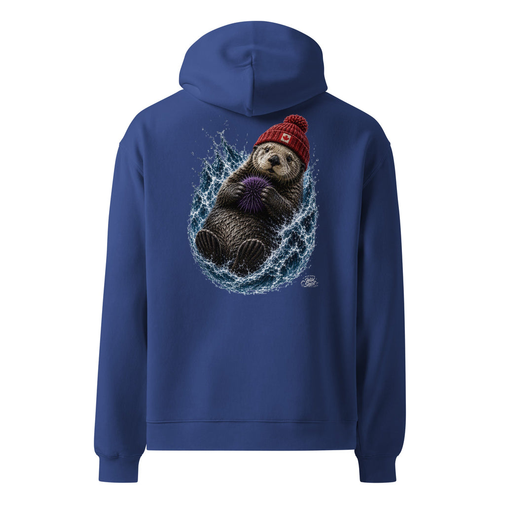 #wild_north_apparelCoastal Canadian Otter - Unisex oversized hoodie - Wild North Apparel™#canadian_outdoor_wildlife_inspired_clothing#