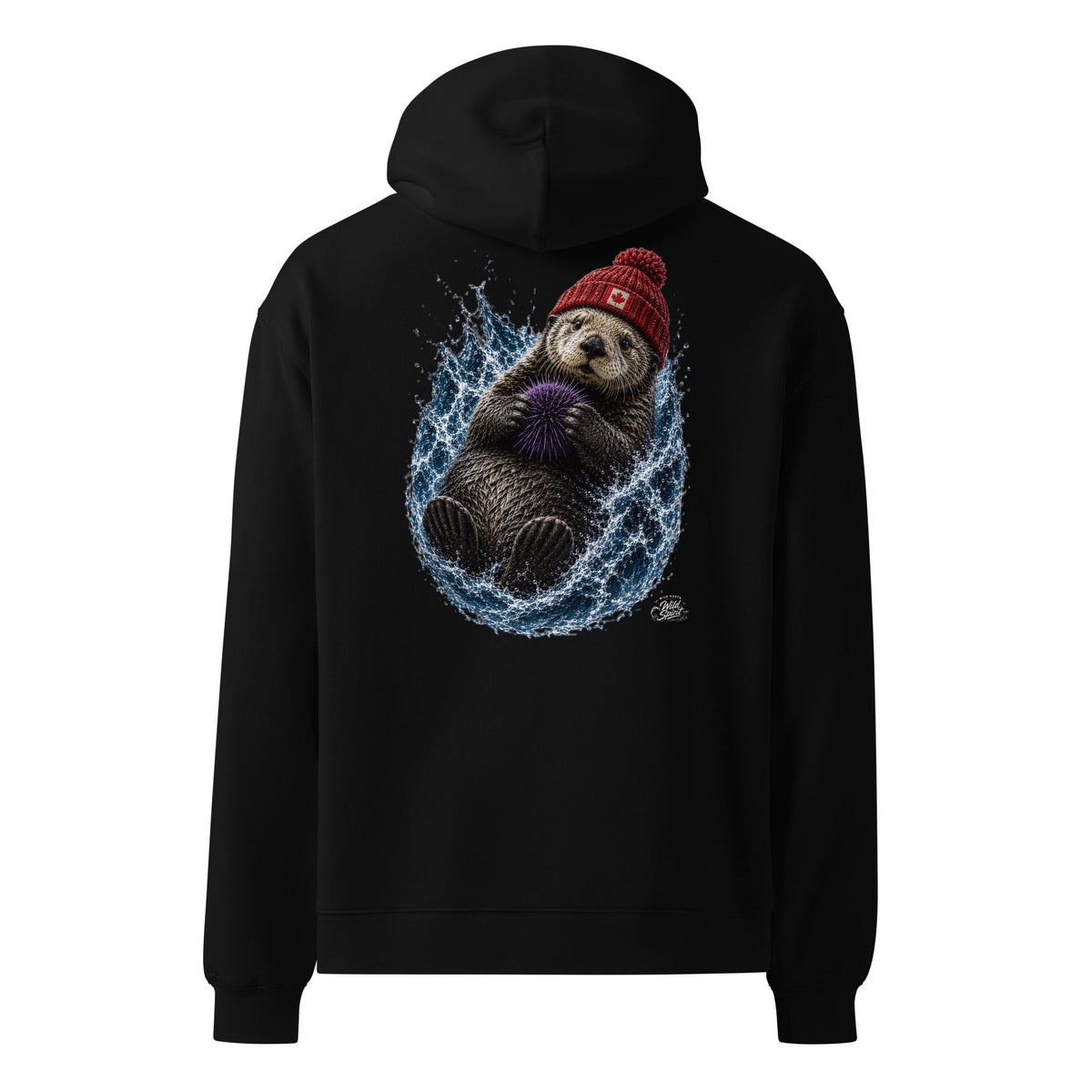 #wild_north_apparelCoastal Canadian Otter - Unisex oversized hoodie - Wild North Apparel™#canadian_outdoor_wildlife_inspired_clothing#