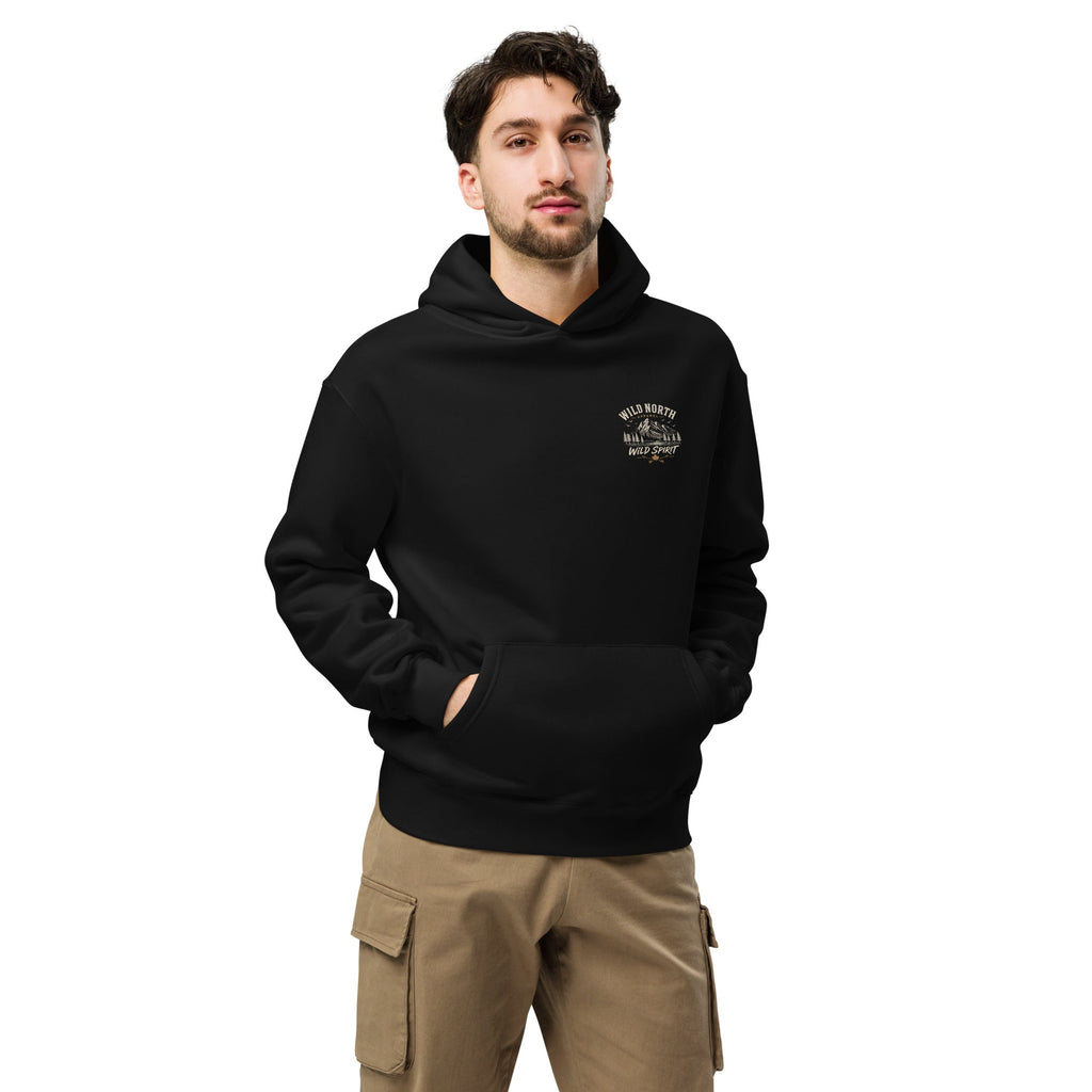 #wild_north_apparelCoastal Canadian Otter - Unisex oversized hoodie - Wild North Apparel™#canadian_outdoor_wildlife_inspired_clothing#