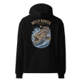 #wild_north_apparelCoastal Predator – Lingcod Wild Spirit Hoodie - Unisex Oversized Hoodie - Wild North Apparel#canadian_outdoor_wildlife_inspired_clothing#