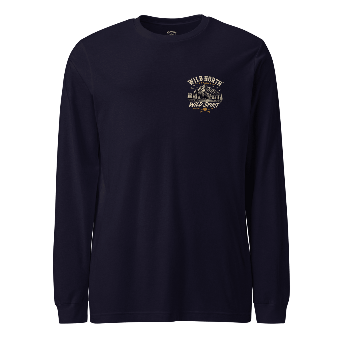 #wild_north_apparelCoastal Predator – Lingcod Wild Spirit - Unisex Long Sleeve Tee - Wild North Apparel™#canadian_outdoor_wildlife_inspired_clothing#
