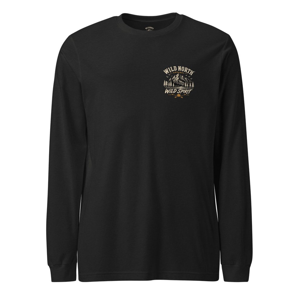#wild_north_apparelCoastal Predator – Lingcod Wild Spirit - Unisex Long Sleeve Tee - Wild North Apparel™#canadian_outdoor_wildlife_inspired_clothing#