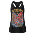 #wild_north_apparelKraken of the North Octopus - Women’s Fitted Racerback Tank Top - Wild North Apparel#canadian_outdoor_wildlife_inspired_clothing#