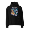 #wild_north_apparelNorthern Lights Christmas River™ - Unisex oversized hoodie - Wild North Apparel™#canadian_outdoor_wildlife_inspired_clothing#