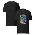 #wild_north_apparelNorthern Lights Christmas River™ - Unisex t-shirt - Wild North Apparel™#canadian_outdoor_wildlife_inspired_clothing#