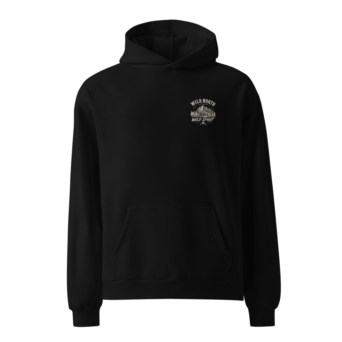 #wild_north_apparelTidal Strike Pacific Albacore Wild Spirit - Unisex Oversized Hoodie - Wild North Apparel#canadian_outdoor_wildlife_inspired_clothing#