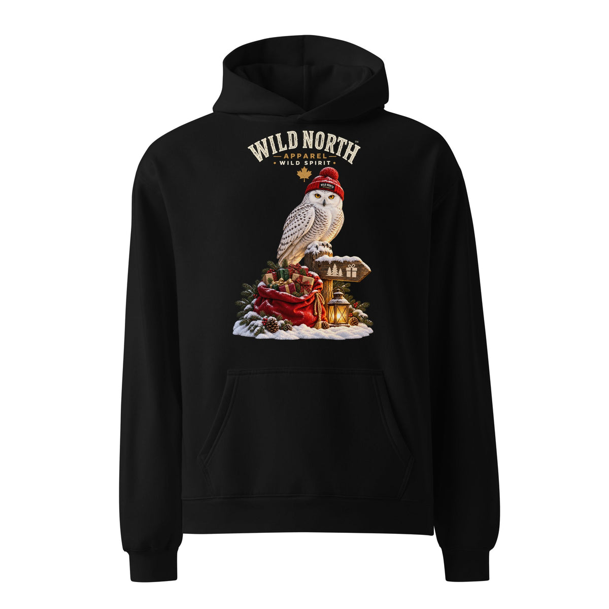 #wild_north_apparelWild North™ Northern Gift Watch - Unisex oversized hoodie - Wild North Apparel™#canadian_outdoor_wildlife_inspired_clothing#
