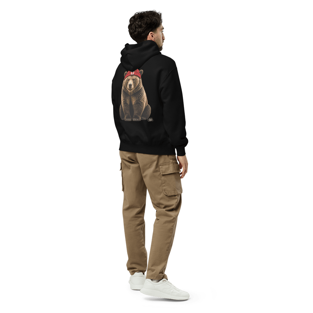 #wild_north_apparelWild Spirit Grizzly - Unisex Oversized Hoodie - Wild North Apparel™#canadian_outdoor_wildlife_inspired_clothing#