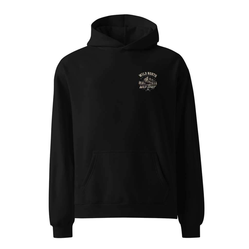 #wild_north_apparelWild Spirit: North Coast Legacy - Unisex Oversized Hoodie - Wild North Apparel™#canadian_outdoor_wildlife_inspired_clothing#