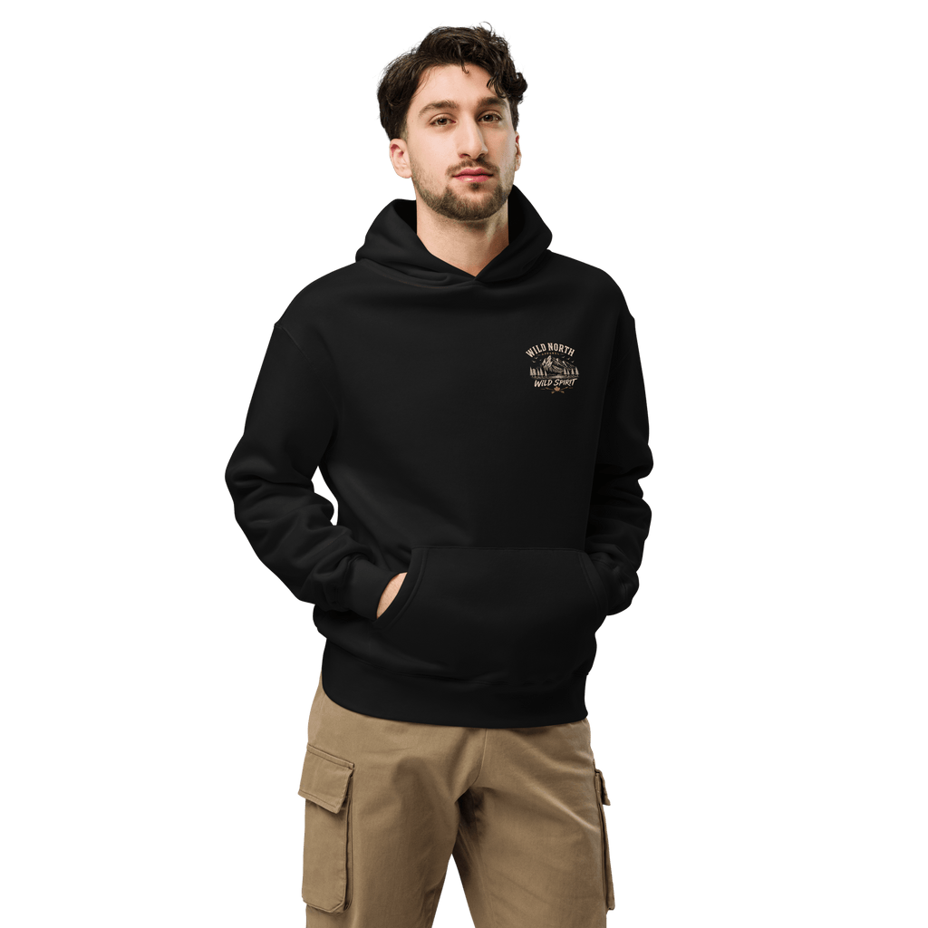 #wild_north_apparelWild Spirit: North Coast Legacy - Unisex Oversized Hoodie - Wild North Apparel™#canadian_outdoor_wildlife_inspired_clothing#