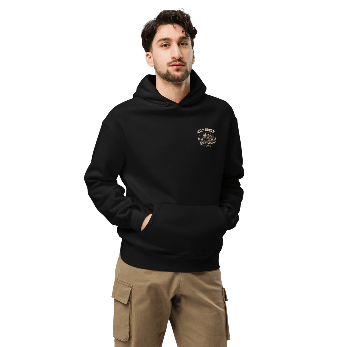 #wild_north_apparelWild Spirit: North Coast Legacy - Unisex Oversized Hoodie - Wild North Apparel™#canadian_outdoor_wildlife_inspired_clothing#