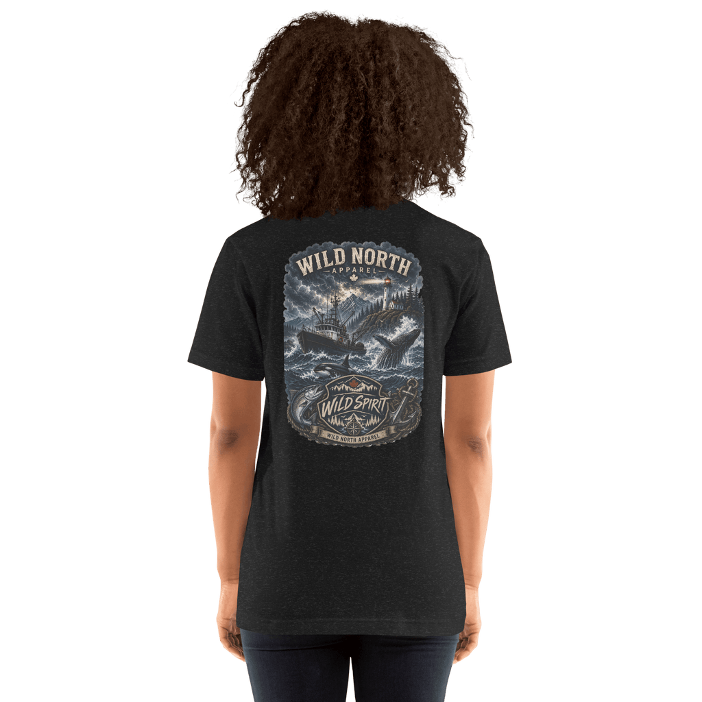 #wild_north_apparelWild Spirit North Coast Legacy - Unisex T-shirt - Wild North Apparel#canadian_outdoor_wildlife_inspired_clothing#