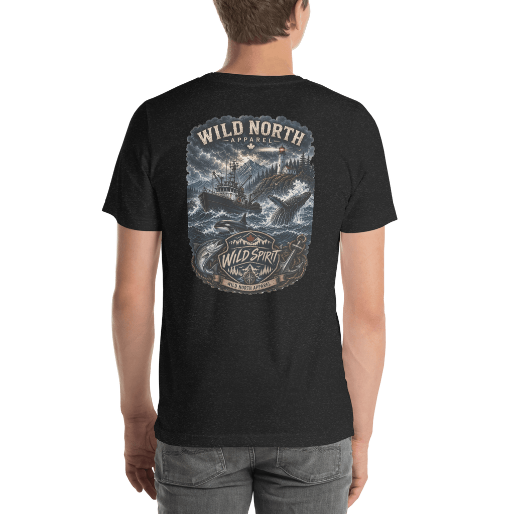 #wild_north_apparelWild Spirit North Coast Legacy - Unisex T-shirt - Wild North Apparel#canadian_outdoor_wildlife_inspired_clothing#