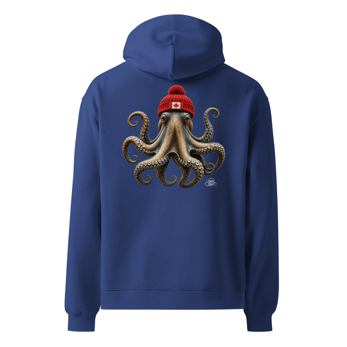 #wild_north_apparelWild Spirit Octopus - Unisex oversized hoodie - Wild North Apparel#canadian_outdoor_wildlife_inspired_clothing#