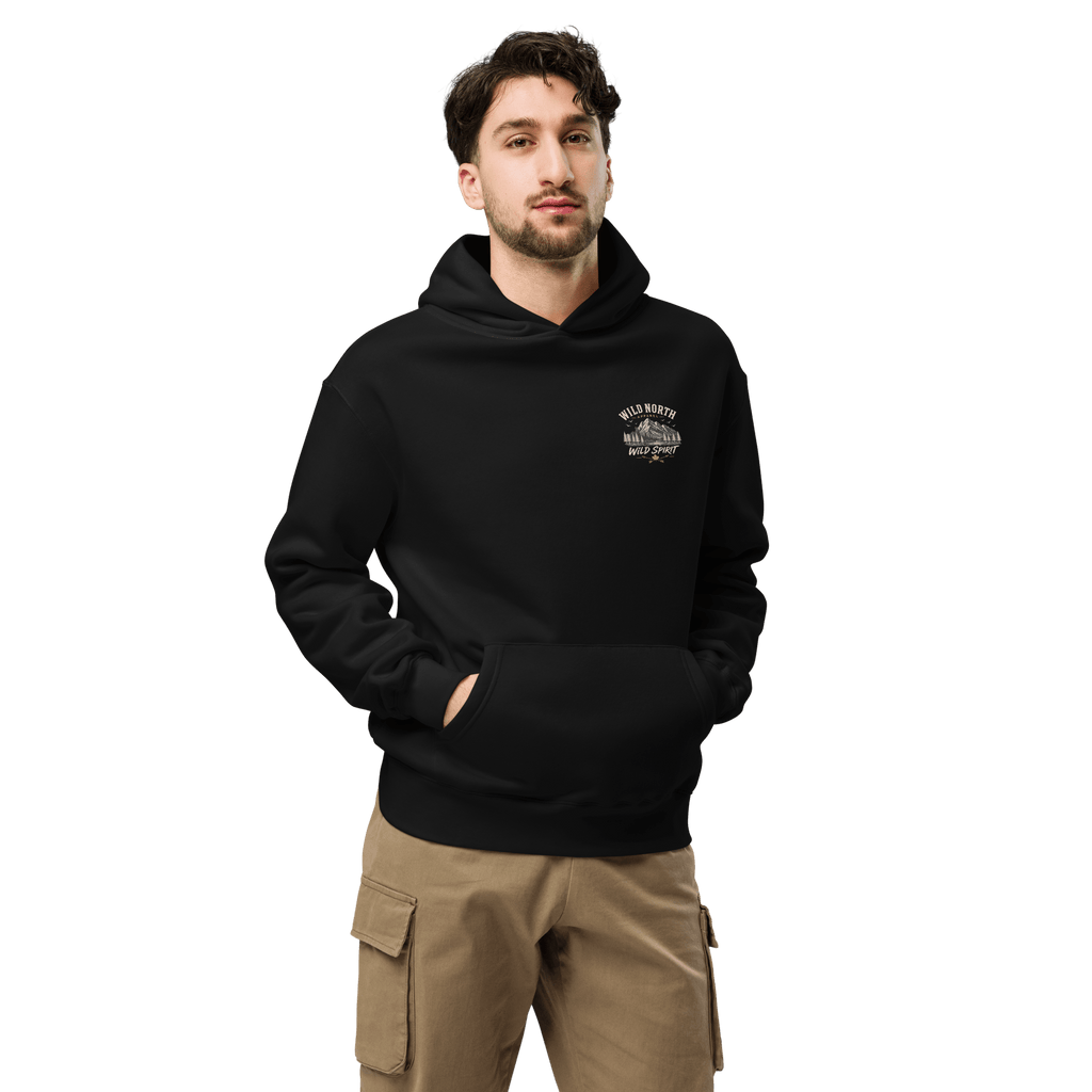 #wild_north_apparelWild Spirit Octopus - Unisex oversized hoodie - Wild North Apparel#canadian_outdoor_wildlife_inspired_clothing#