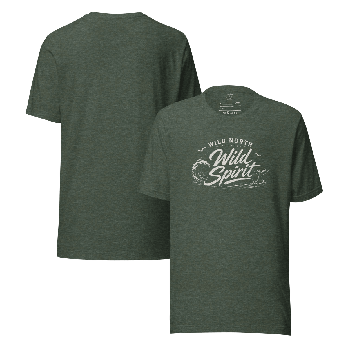 #wild_north_apparelWild Spirit - Unisex T-shirt - Wild North Apparel#canadian_outdoor_wildlife_inspired_clothing#